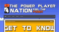 Desktop Screenshot of powerplayernation.com